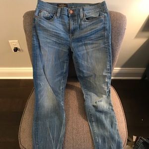J crew tooth pick jeans